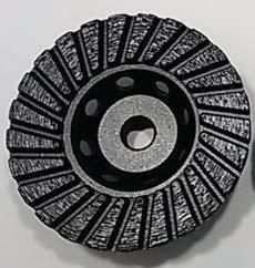 2 Piece 4 Inch 100mm Diamond Turbo Row Grinding Cup Wheel granite terrazzo stone 