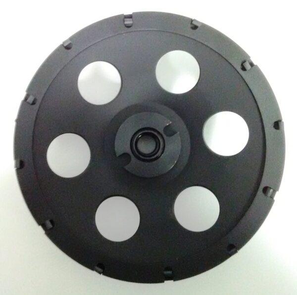 PCD Grinding Cup Wheel Polycrystalline Grinding Disc for Epoxy 7" 5/8-11 Thread 